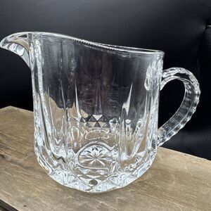 VINTAGE LONGCHAMP CRISTAL D' ARQUES 24% LEAD CRYSTAL CREAMER